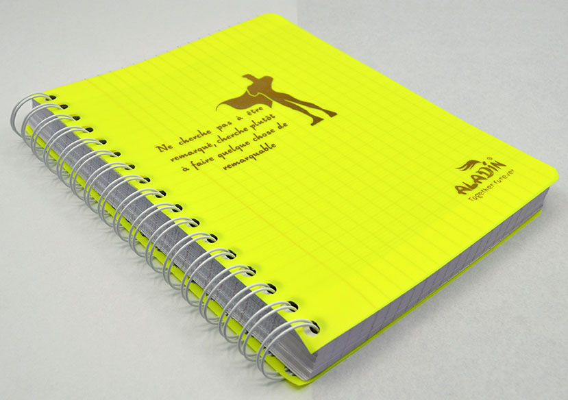 Cahier intégrale 17×22 60gsm 400p Séyès FLUO – Sitpec Paper Converting
